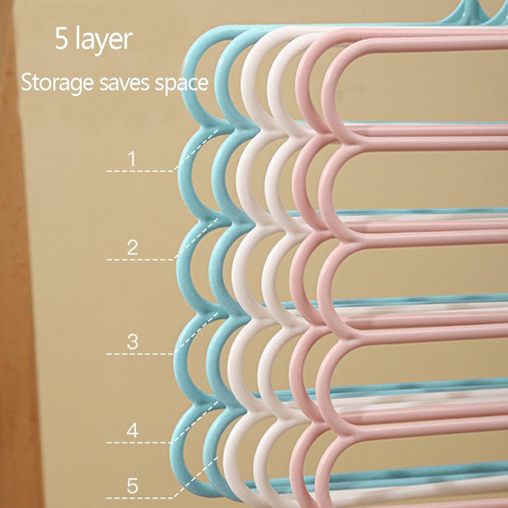 Convenient Multi-layer Towel Scarfs Racks Pants Rack Clothes Rack Trousers Hangers Storage Holders