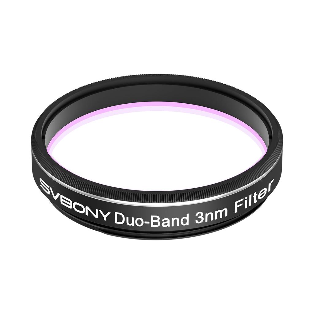 SVBONY SV220 Фильтр для телескопа 3 нм Двухполосный узкополосный фильтр H-Альфа/OIII 1,25 дюйма