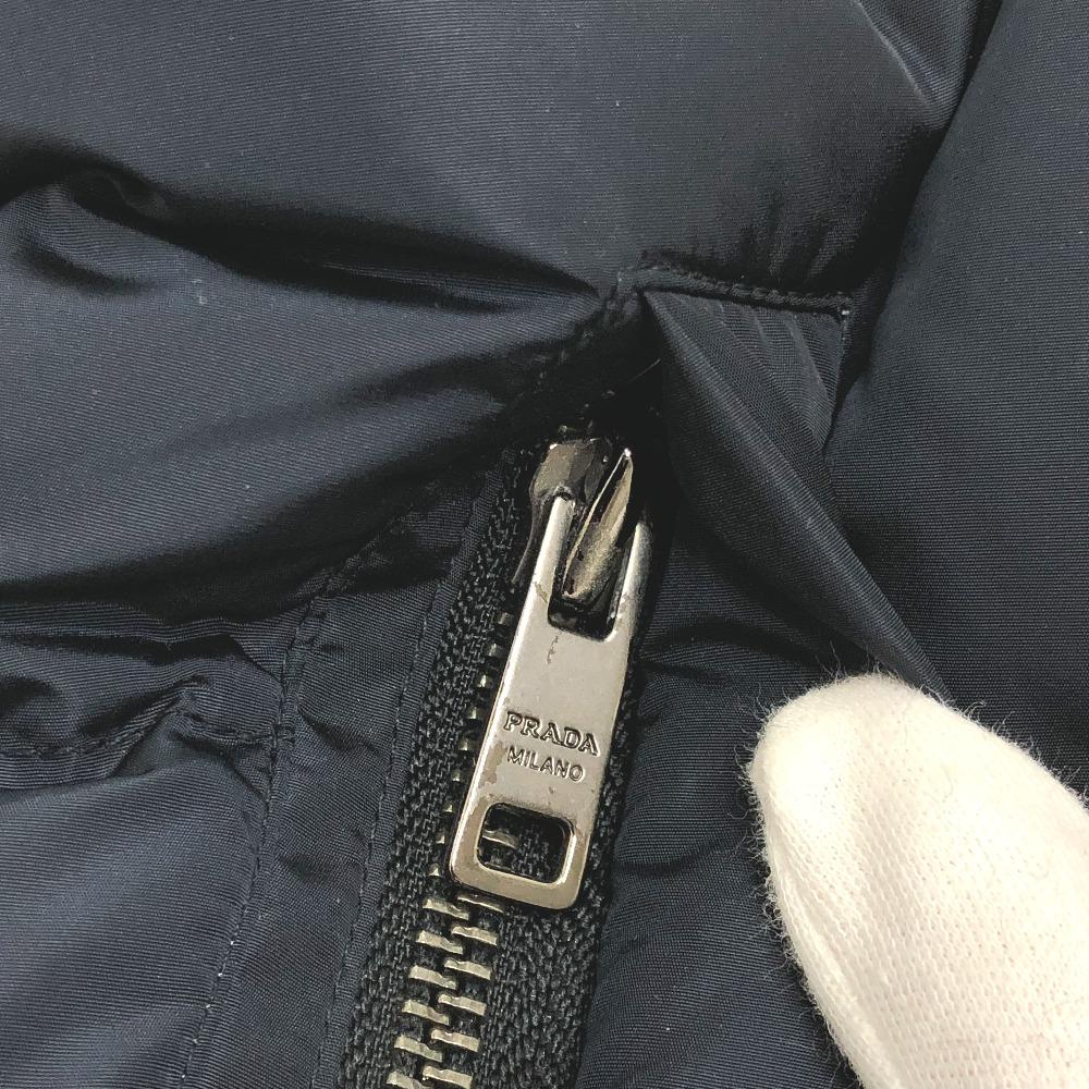 PRADA fur Down jacket down / Nylon Navy