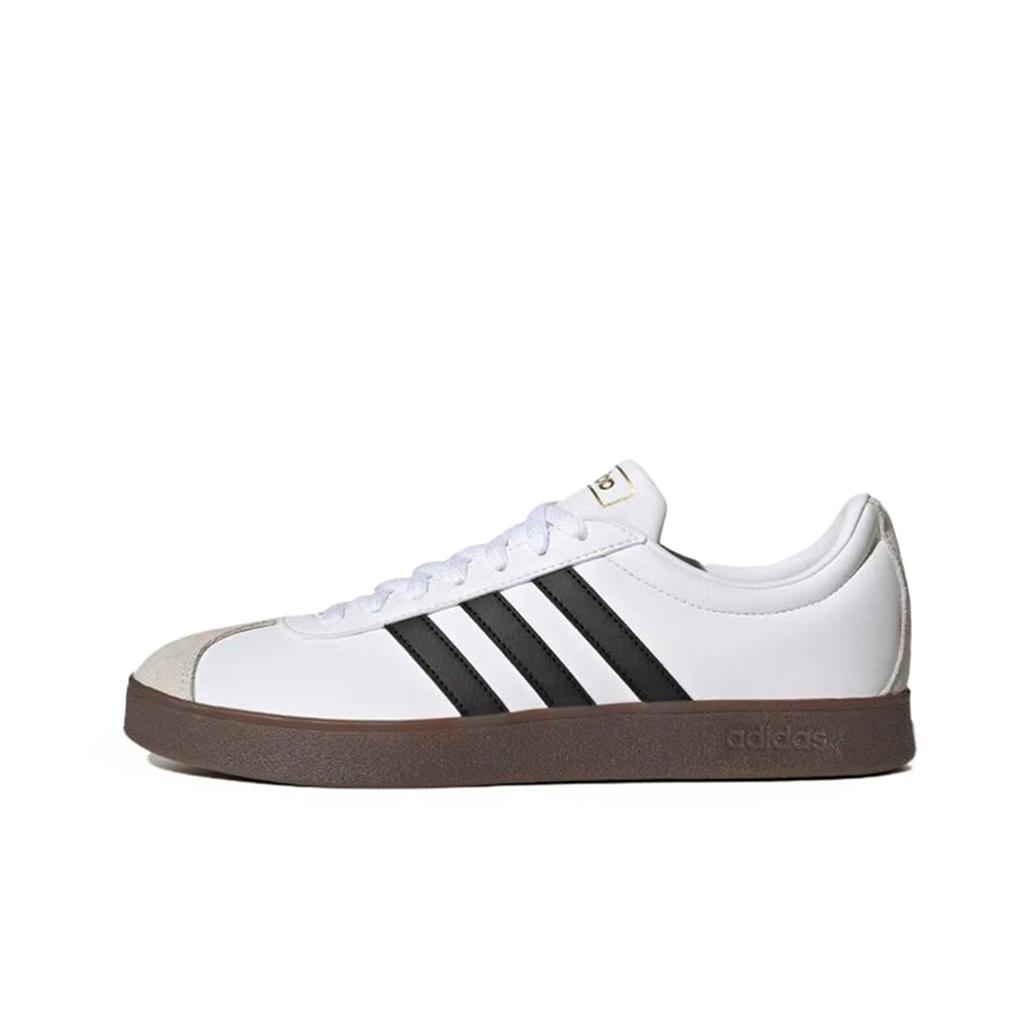 Adidas VL COURT 2.0 Da Vinci, Butterfly Blue Abrasion Resistant Abrasion Resistant Low top Skateboard Shoes Unisex ID6015(TeamM-)