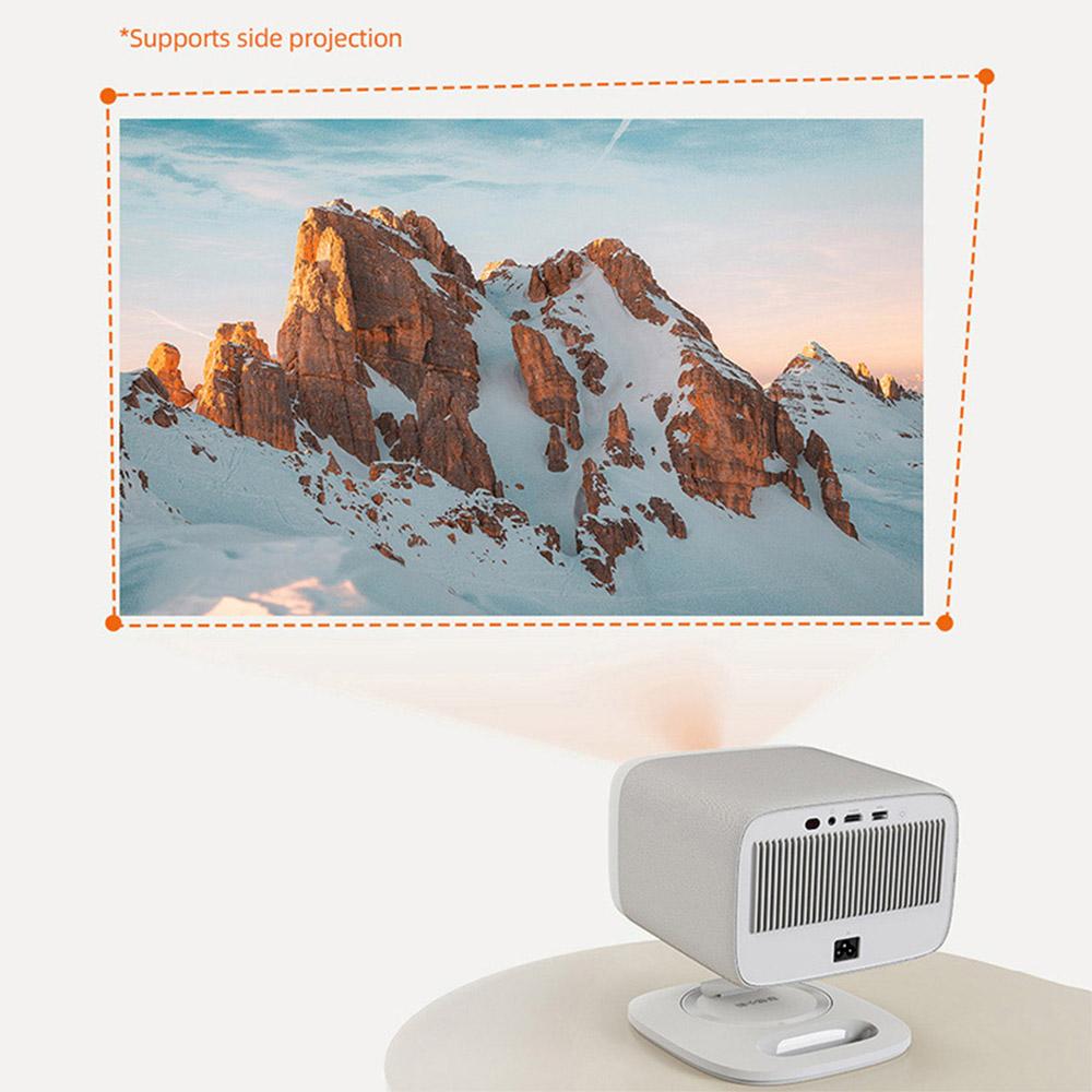 Восстановленный умный проектор Lenovo Xiaoxin 100P, 850 ANSI, 1080P, HDR10, WiFi 6, динамик 2*5 Вт, автоматическая коррекция трапецеидальных искажений