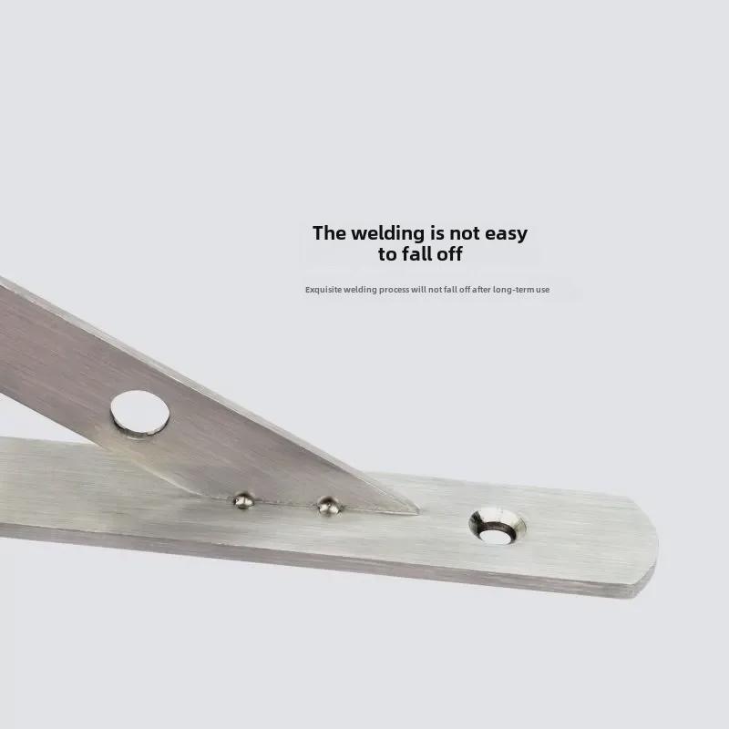 Настенный треугольный кронштейн из нержавеющей стали