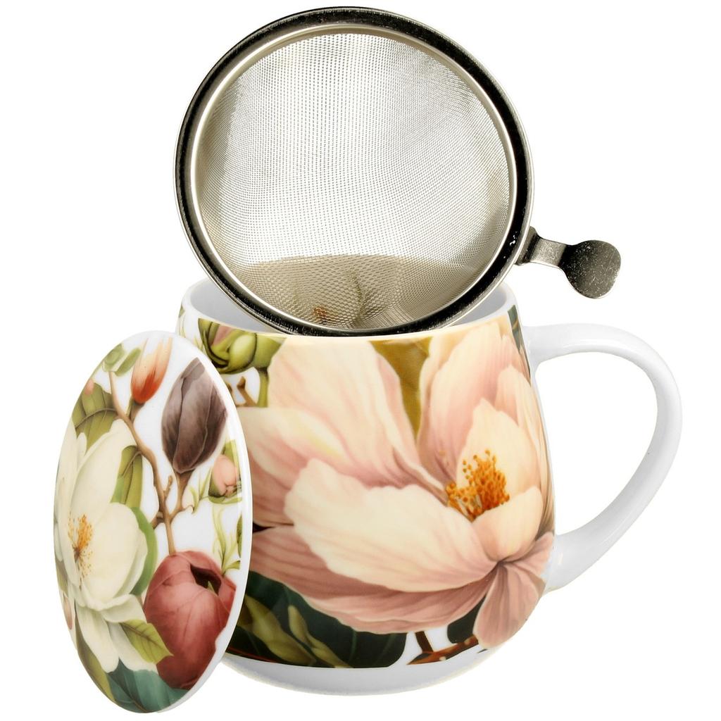 Kubek Z Zaparzaczem Magnolie 430 Ml