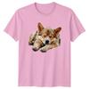 Sleeping Corgi Dog Animals Dogs Unisexs TShirt Unisexs Tee Graphic Unisex Top