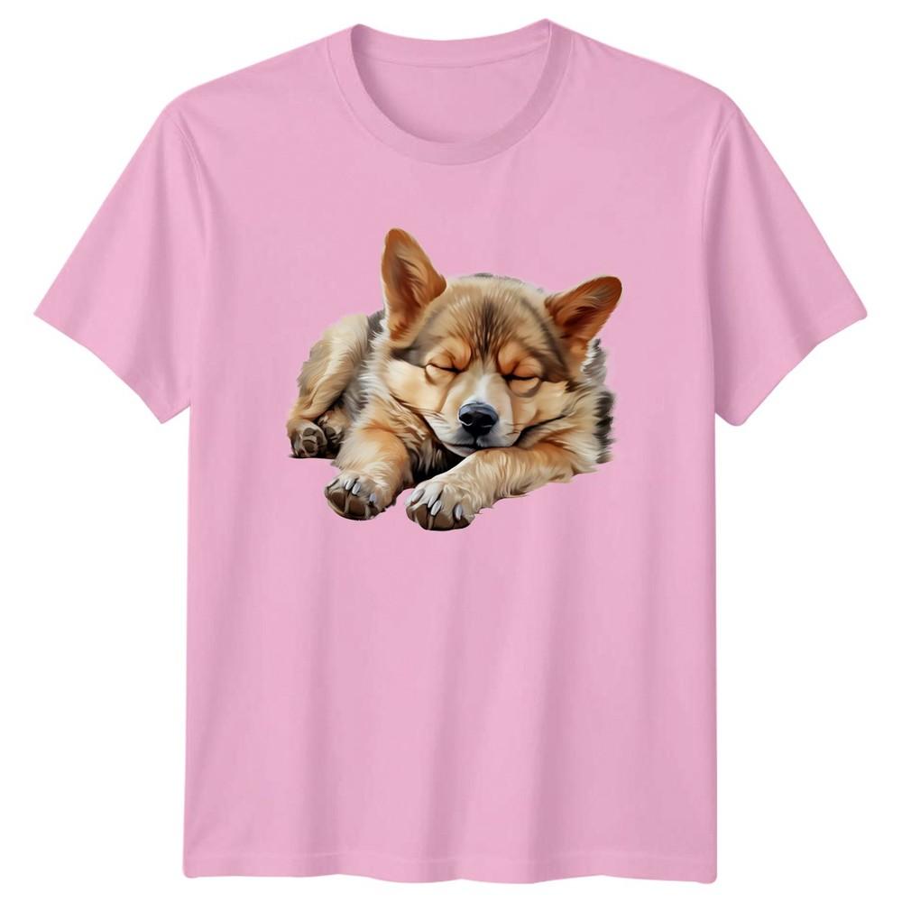 Sleeping Corgi Dog Animals Dogs Unisexs TShirt Unisexs Tee Graphic Unisex Top