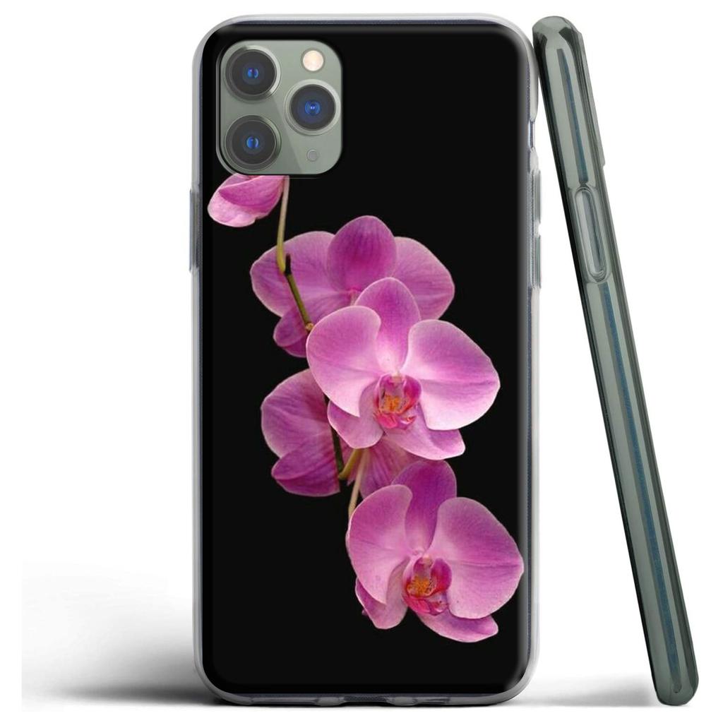 Красочный силиконовый чехол с цветами орхидеи для Apple iPhone 12 Mini 11 Pro SE XS X XR Max 8 7 6S 6 Plus 5S