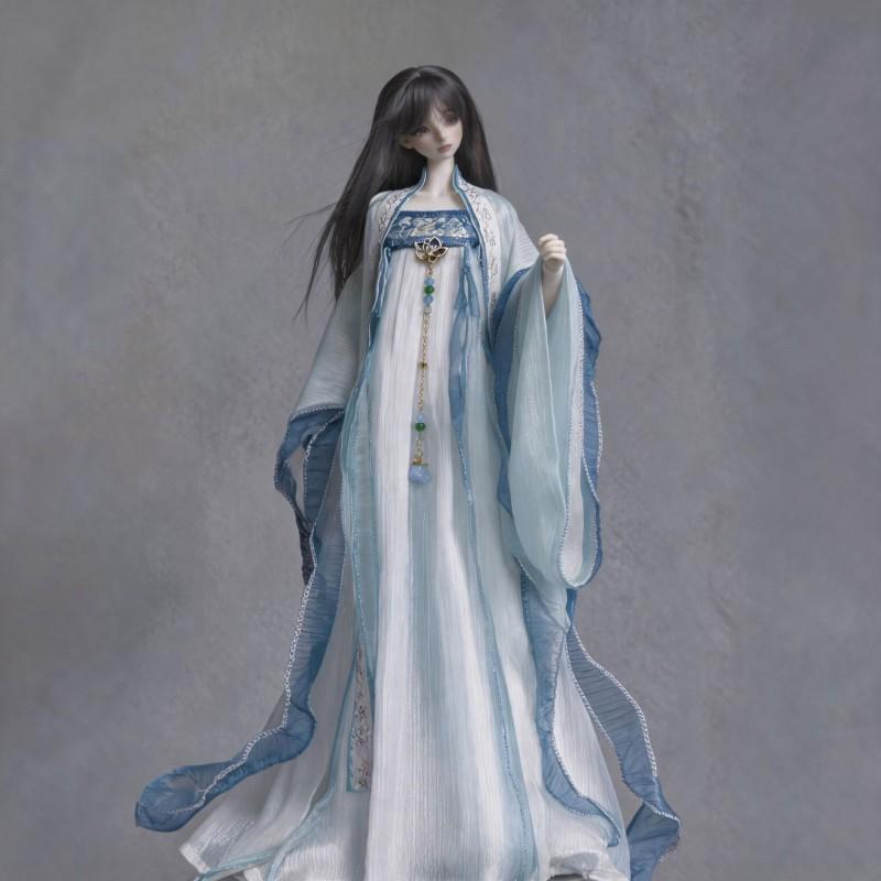 Набор одежды для BJD кук 6 дюймов, стиль Ханьфу, 30 см, пышные куклы, без обуви