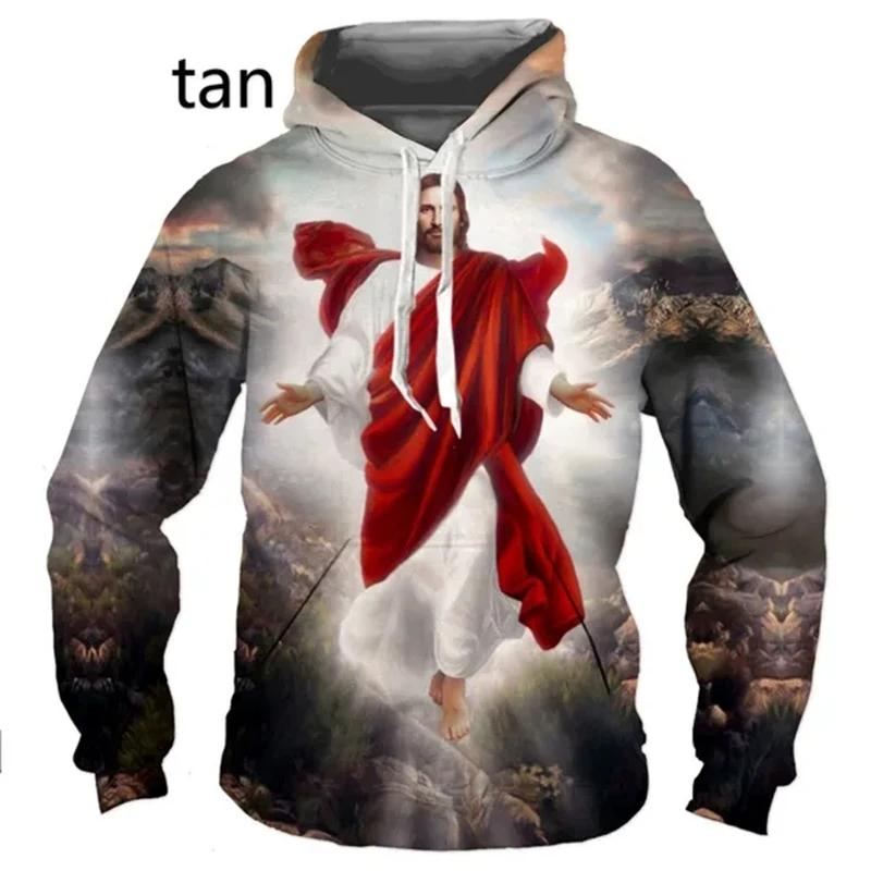 Христианский Бог Иисус Крест Толстовка 3D принт Толстовки Мужские/Женские Толстовка Harajuku Уличная мода детские толстовки мужские пальто