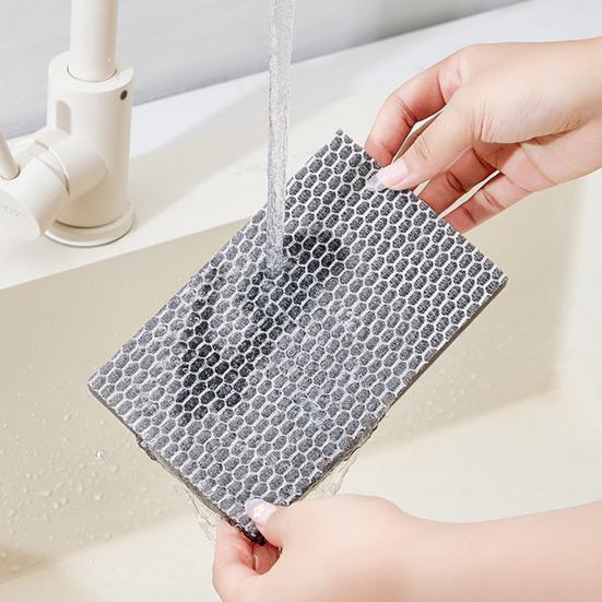 Cleaning Brush with Comfortable Grip Folding Design Removable Rag 3 In 1 Board Gap Brush Corner Scrubbing Brush