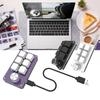 Portable Mini USB Mechanical 6-Key Keyboard Programmable Keys Custom Shortcuts