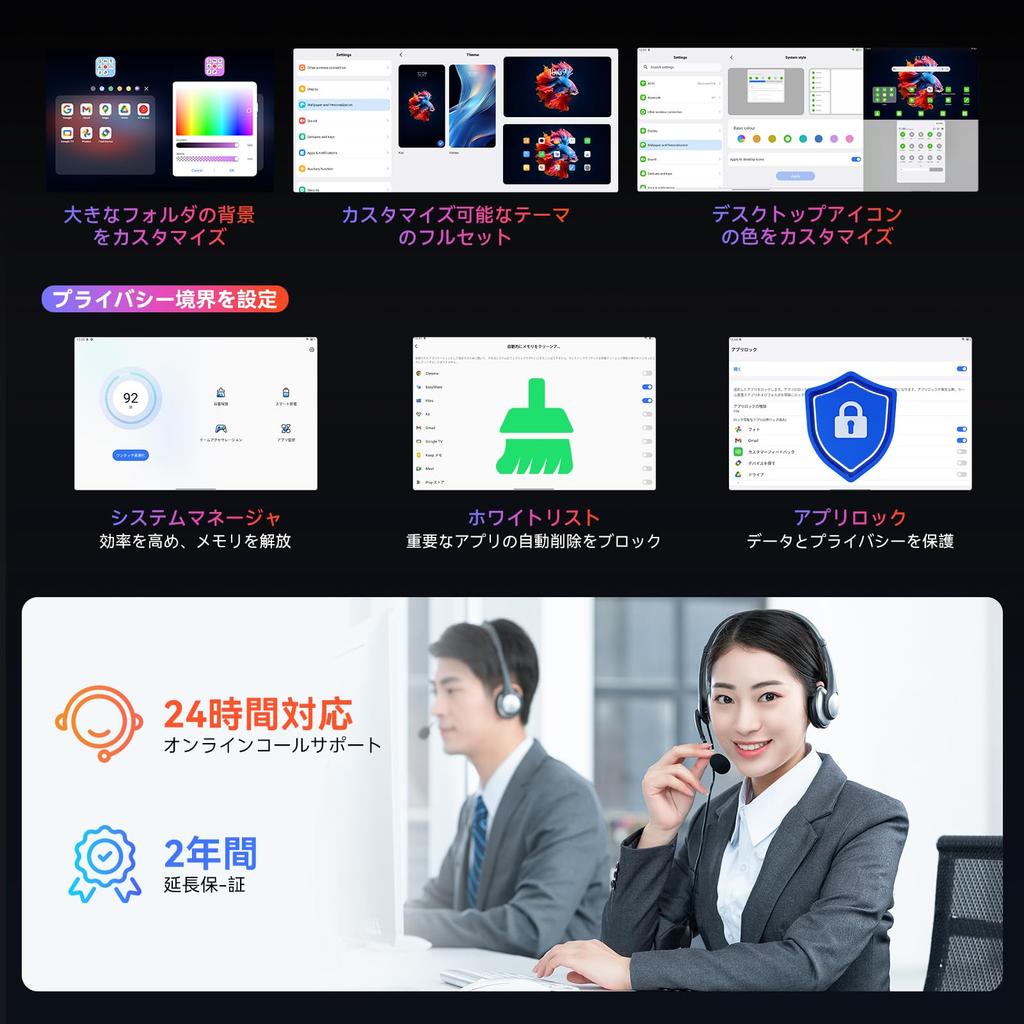 Планшет Blackview Tab90 WIFI Android 14 с аккумулятором 8200 мАч 10 Вт быстрая зарядка Doke OS Widevine L1 1080P Android 5G WiFi BT GMS аутентификация Face ID OTG