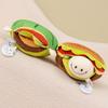 Stuffed Turtle Transform Hamburger Soft Turtle Plush Doll Flip Sides Plush Doll  Girls