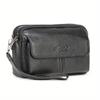 Genuine Leather Clutch Purse Wallet For Men, Wristlet Business Bag, Multifunctional Handbag Envelope Bag