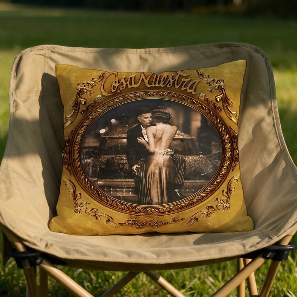 Singer Rauw A Nuestra Cushion Cover Soft Reversible Durable Pillow Cover MultiScene Use for Home Car Daily Comfort