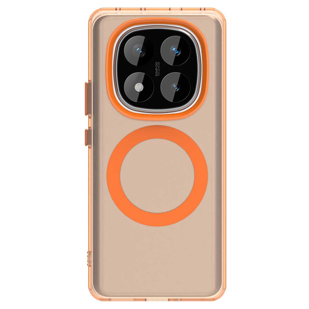 Для Xiaomi Redmi Note 14 Pro+ 5G Чехол Роскошный Магнитный Беспроводная Зарядка Для Magsafe Чехол для Редми Ноут 14 Про Плюс Задняя Крышка