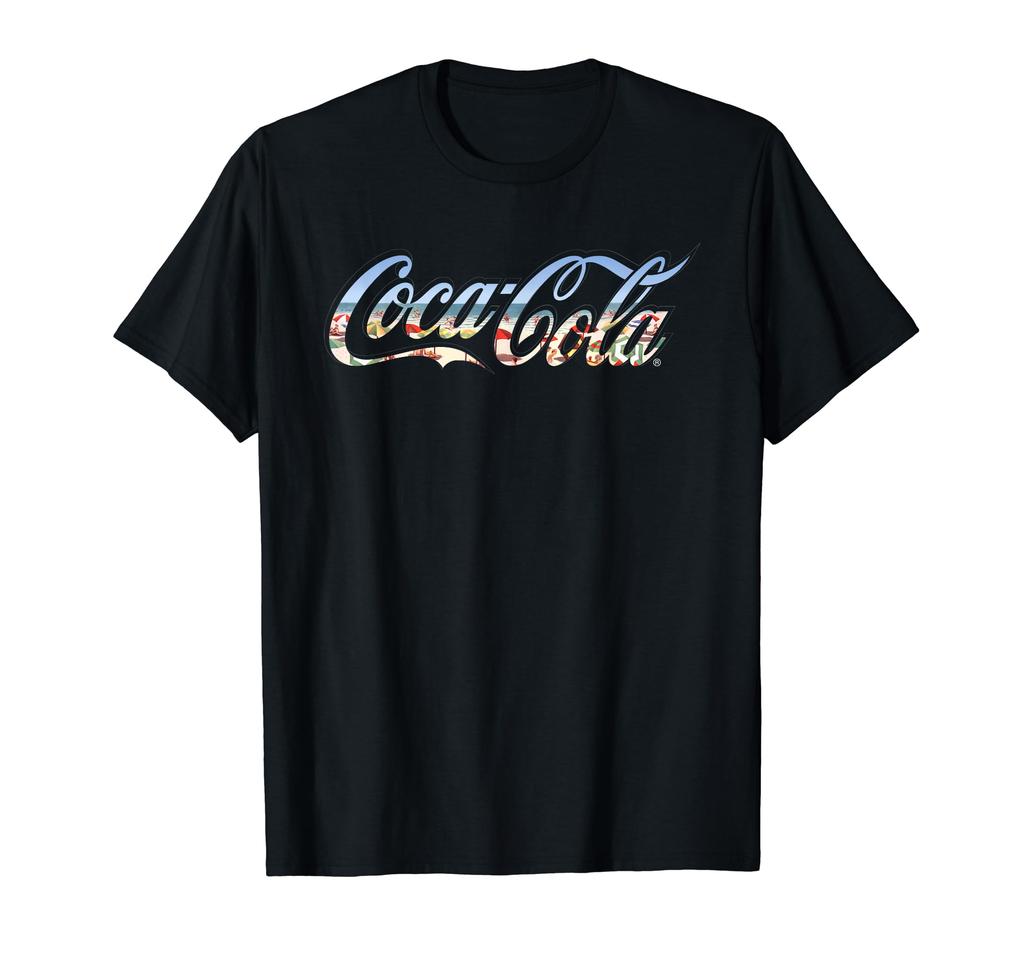Coca Cola Beach Logo T-Shirt