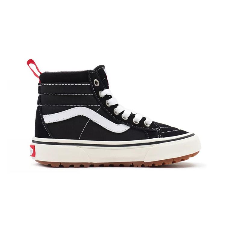 Vans Sk8 Mte-1 High Top Kids Skate Shoes Black Kids Sneakers VN0A5HZ56BT