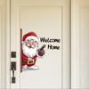 Welcome Home Wall Stickers Christmas Wall Stickers Wall Decals Christmas Wall Decorations Xmas Art For Kids Bedroom Playroom Decor