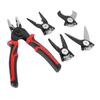 Набор плоскогубцев 5 в 1, стальные многофункциональные сменные головки плоскогубцев для резки листовой проволоки