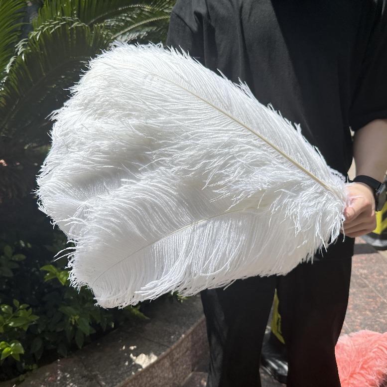 Wholesale Golden Ostrich Feathers Big 15-60CM Ostrich Plume for Wedding Party Home Decor Table Centerpieces Carnival DIY Crafts