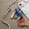 VICTORINOX Skipper Pro Синий нож с кольцом и шилом для выдергивания узлов с 12 Функциями, Шнурок, Ключ, - Многофункциональный инструмент швейцарского производства. [0.8503.2 МВт]