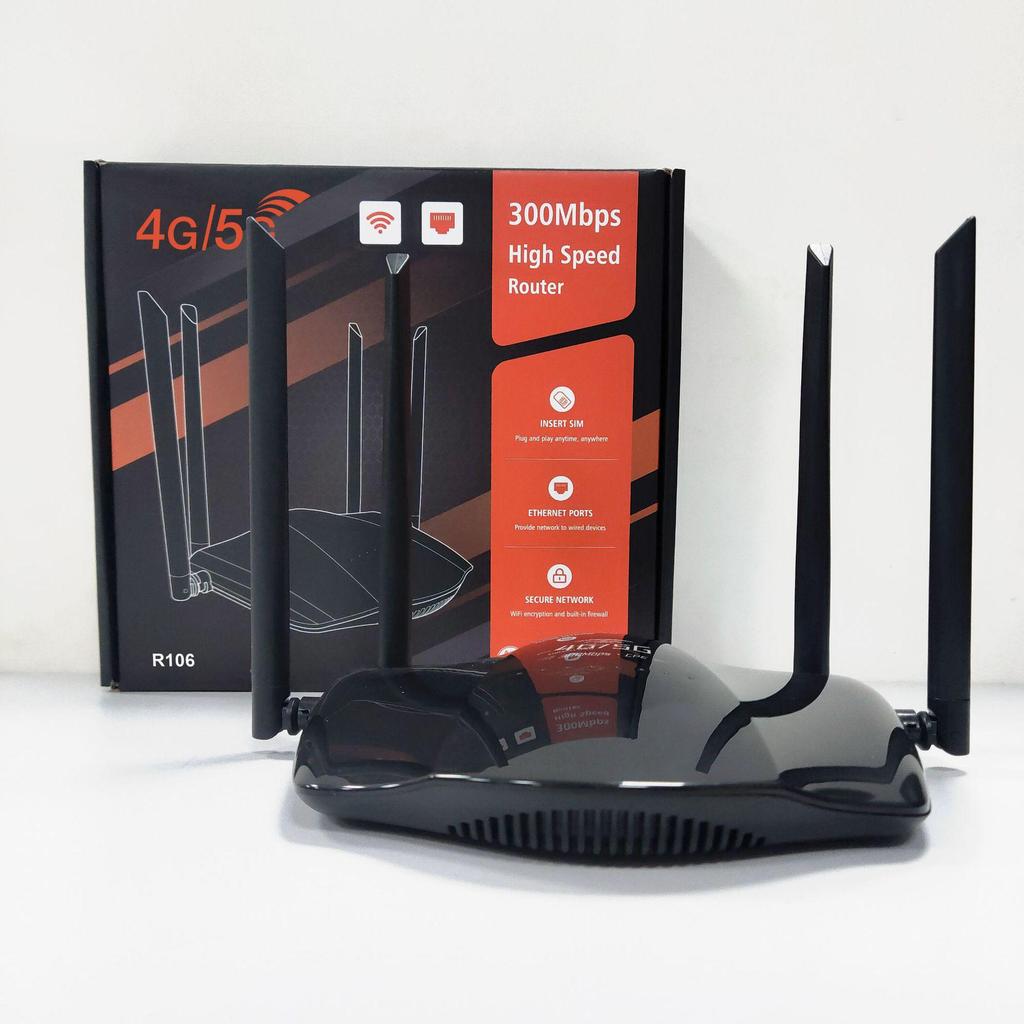 Беспроводной WiFi-роутер 4G LTE со слотом для SIM-карты, 4 антенны, 300 Мбит/с, для сети Ближнего Востока.