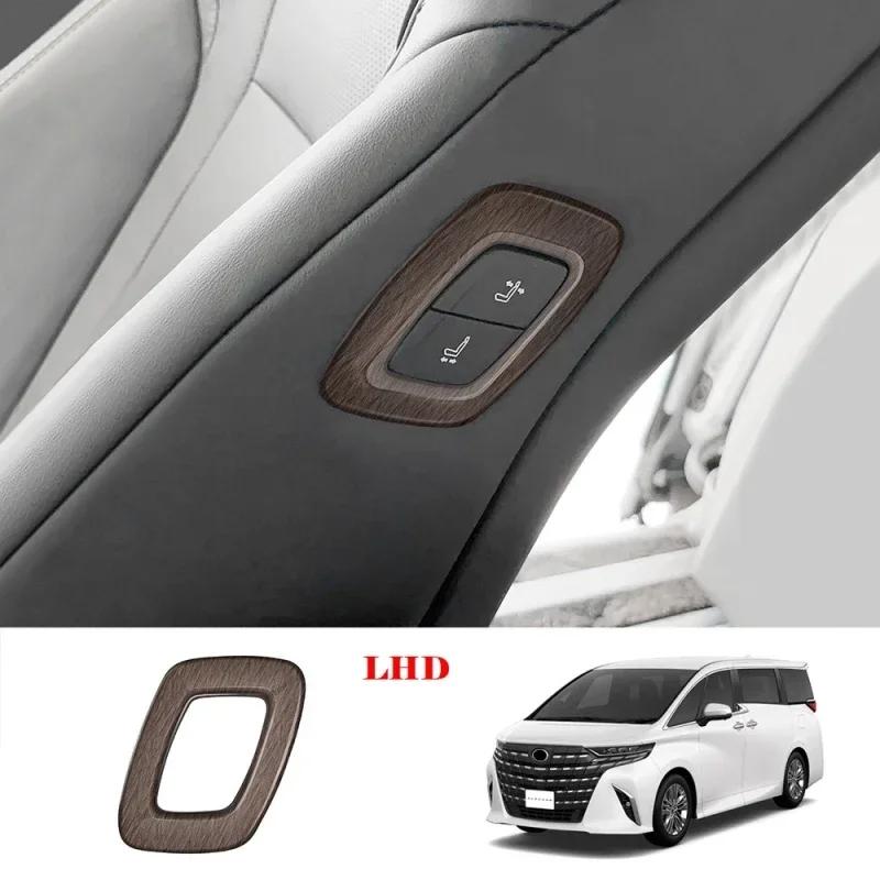 LHD RHD Для Toyota Alphard Vellfire 40 Серии 2024 ABS Дерево Аксессуары для салона Накладка на переключатель стеклоподъемника, селектор КПП, вентиляционное отверстие AC