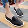 2025 Spring/Summer Women's Breathable Flat Old Beijing Cloth Shoes - Versatile Soft Sole White Shoes