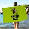 Singer C-Charli X-XCX B-Brat Big Microfiber Beach Towels Quick Dry Towel Sand Beach Towels Pool Towel for Travel Swim Pool Yoga
