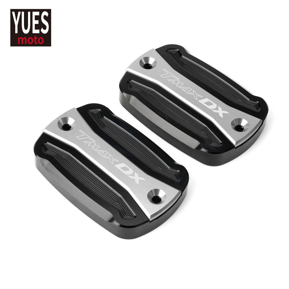 Мотоциклетные аксессуары Высококачественная крышка бачка тормозной жидкости с ЧПУ для Yamaha TMAX530 DX T-MAX 530