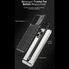 Чехлы из алюминиевого сплава для iPhone 16 15 Pro Max 14 Pro 13 12 Samsung S23 S22 Ultra Shockproof Elastic Buckle Aroma Heat Disipation Luxury Phone Cover