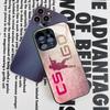 Игровой Чехол для Телефона C-Counter-Strike CS2 для Iphone 16 15 14 12 11 13 Pro Max Mini 8 X Xr Xs Puls Черное Стеклянное Покрытие