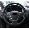 For Kia Forte K3 14-2018 Chrome Steel Steering Wheel Control Frame Cover Trim