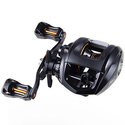 Мультипликаторная катушка 10+1BB 6.3:1 мощная гладкая катушка для левой и правой руки для ловли окуня