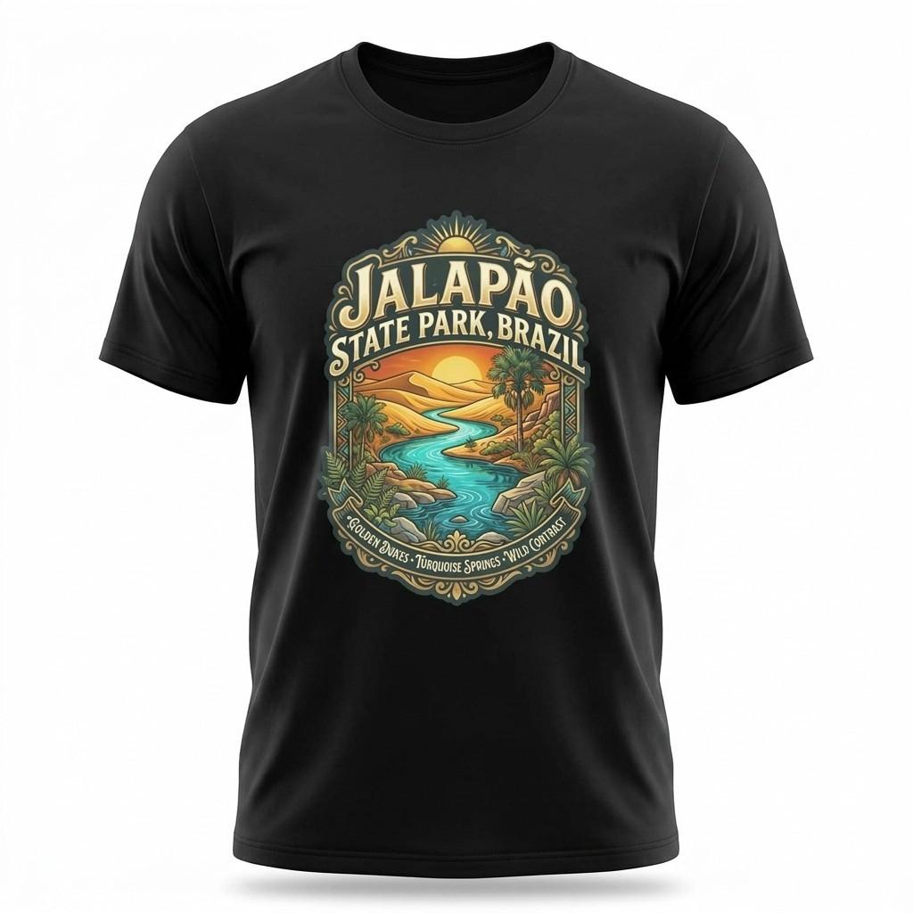 Jalapao State Park Brazil Graphic T-Shirt Unisex Travel Tee