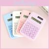 Slim Calculator Mini Solar Power Studentstest Stationery Office Easy Gift Carry