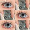 Eyeshare Цветные контактные линзы Venice для глаз 14,2/14,5 мм большие серо-голубые зрачки ежегодная косметика