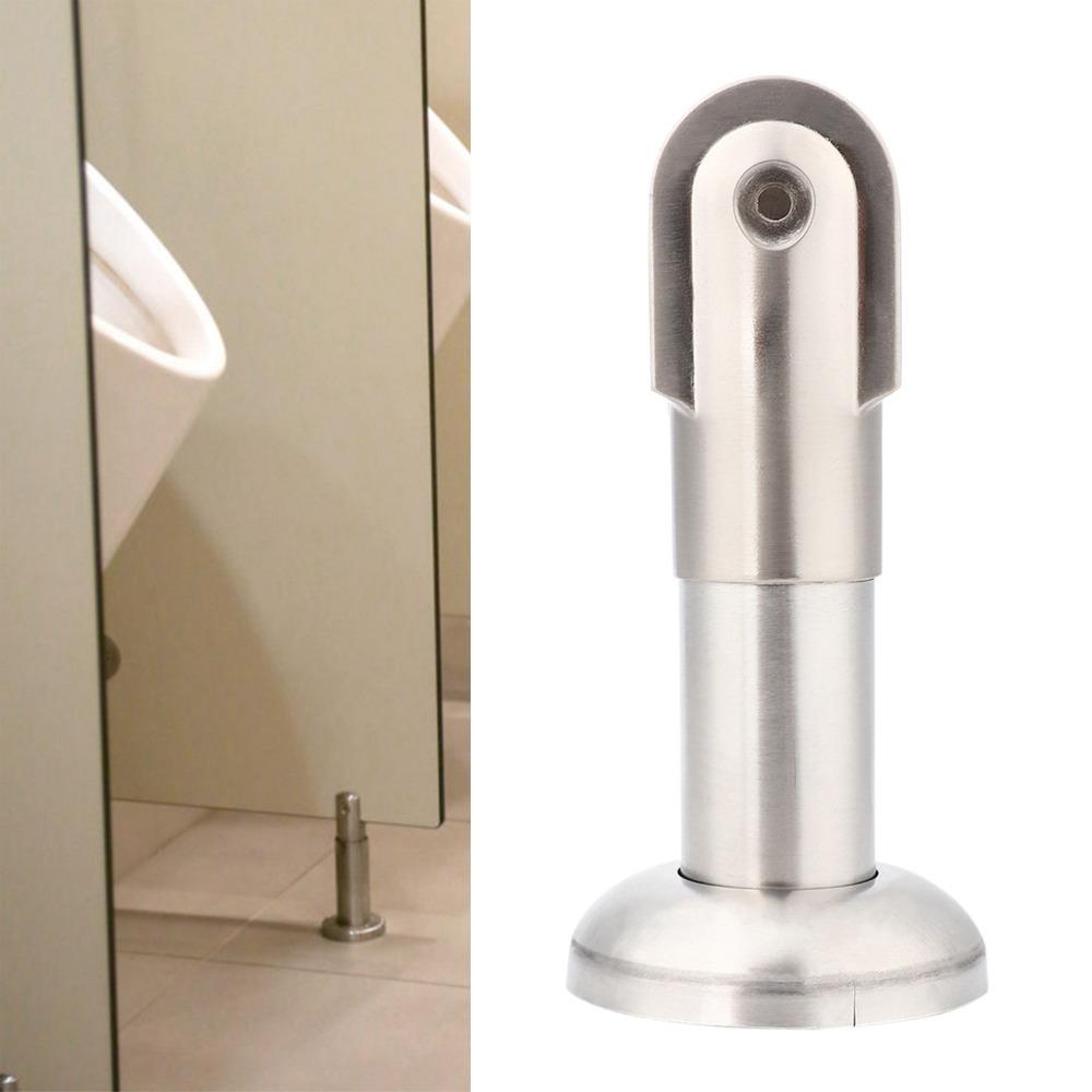 Adjustable Support Foot Stainless Steel Partition Bracket Secure Partition Hardware Bathroom