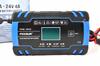 Em Prostownik Foxsur 12V&24V 8A Lcd