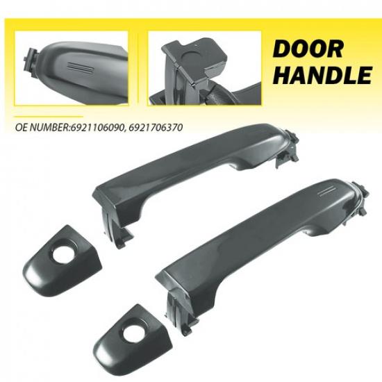 2X Front Outside Outer Car Door Handle Front Left Right for 2012-17 Toyota Camry