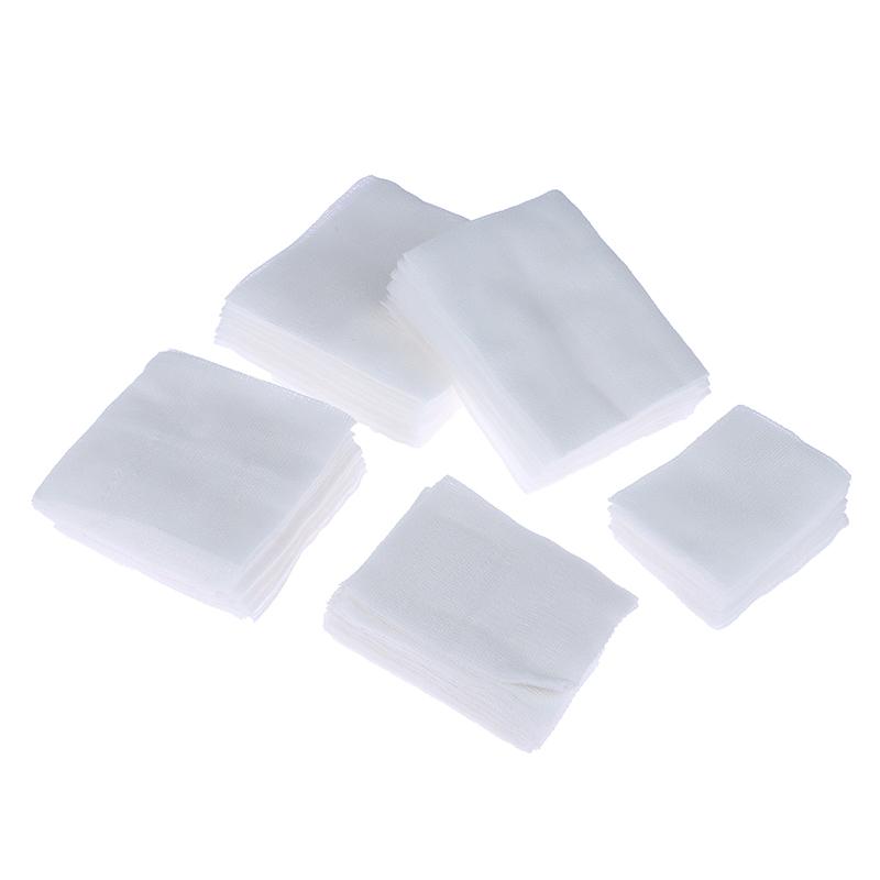 10Pcs 8 Layer Medical Absorbent Gauze Pad Wound Dressing Sterile Gauze Block First Aid Kit Gauze Pad Wound Care Supplies