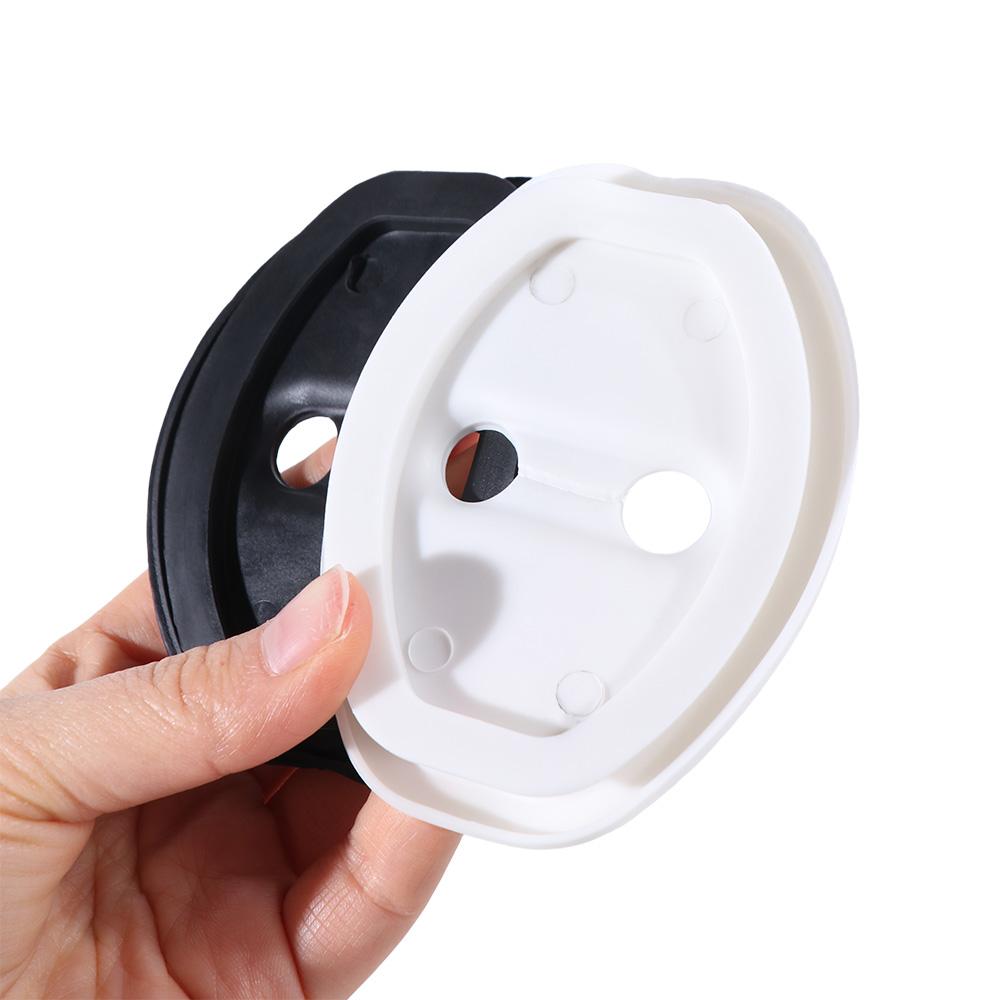4Pcs Elastic Car Door Lock Pad Universal Fit Door Lock Protective Cushion Car Door Protection