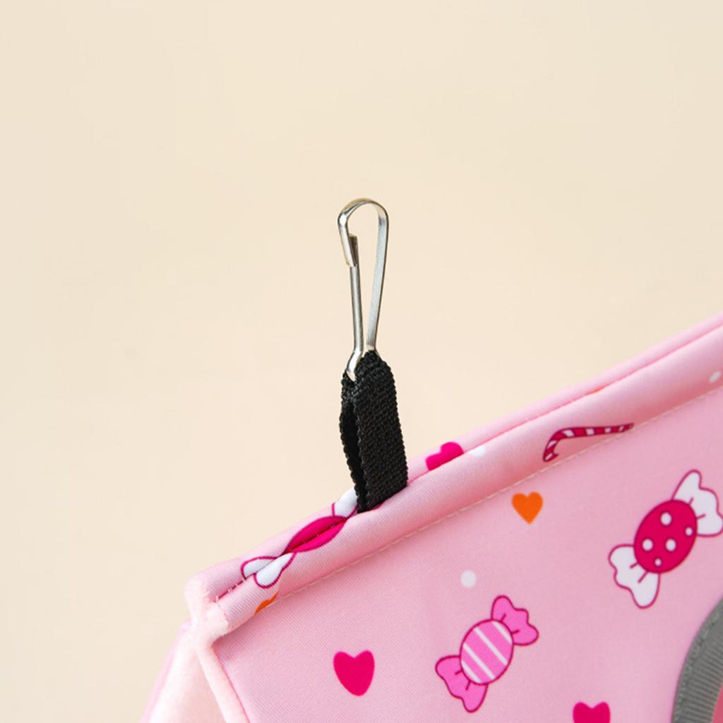 Красочный гамак для птиц Мягкая и теплая кровать для отдыха, укрытия, игр и сна Удобная конструкция с отверстием для легкого доступа