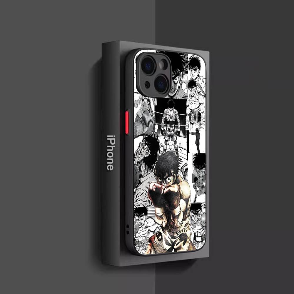 Чехол для телефона Аниме H-Hajime N-No I-Ippo Для IPhone 16e 16 15 14 13 12 11 Pro Max X XS Max Plus Матовый Прозрачный