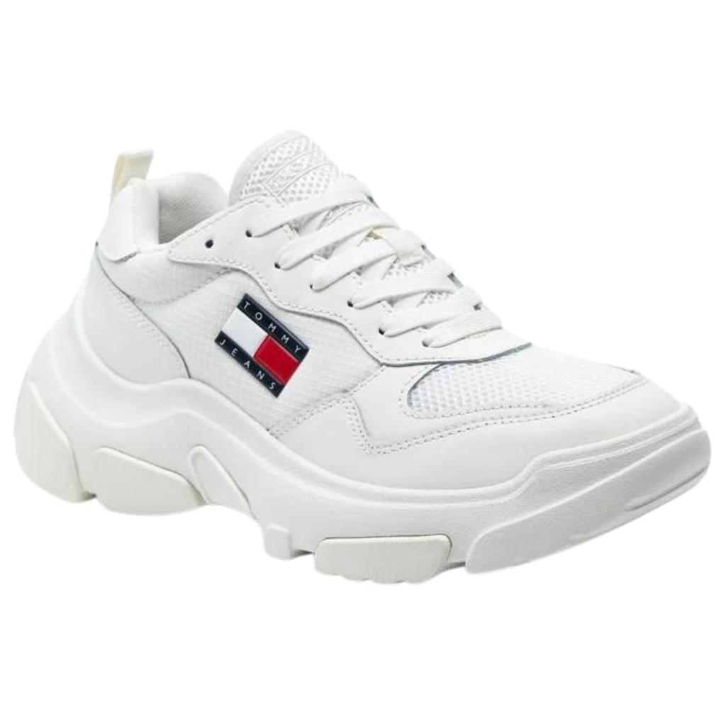 Женские кроссовки Tommy Hilfiger Lightweight Hybrid Runner, белые. 36