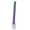 10pcs 4PIN COB LED Connectors 10mm Wire to Strip Connectors RGB Light Connectors  For Home Party