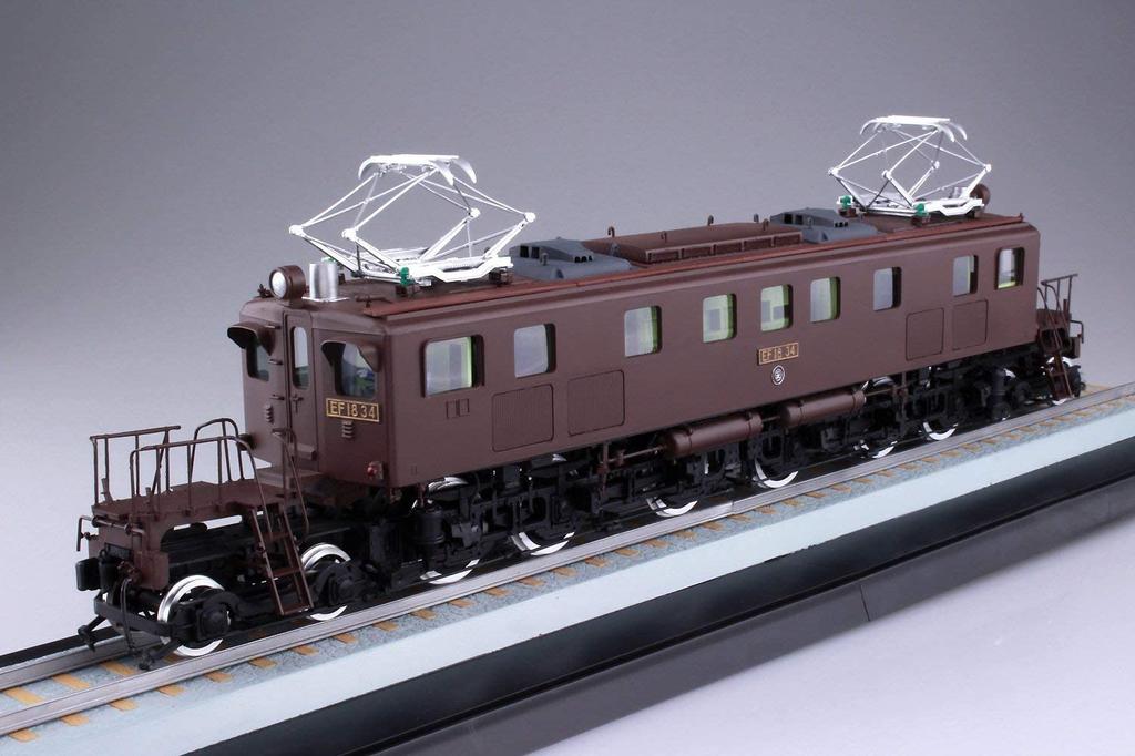 Aoshima Bunka Kyozaisha Electric Locomotive Series Электровоз EF18 Пластиковая модель 1/50 №2