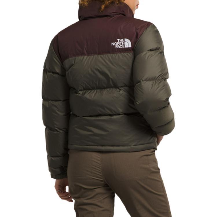 THE NORTH FACE 1996 Down Jacket Women's Vintage Maillard Style Brown Green NF0A3XEO-OAC