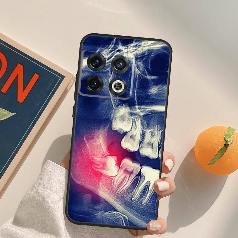 Чехол с рисунком зубов для стоматолога для OnePlus 13R 12R 10R 13T 10T 11 12 13 15 OnePlus Nord 5 CE 2 3 4 Lite N20 N30 Чехол