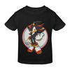 New Fashion Trend T-shirt Cotton Print Round Neck Short Sleeve Sonic Shadow Duo Slogan T-shirt Retro Trend Street Y2K Unisex